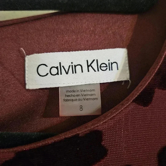 Calvin Klein Burnout Dress - Picture 5 of 8